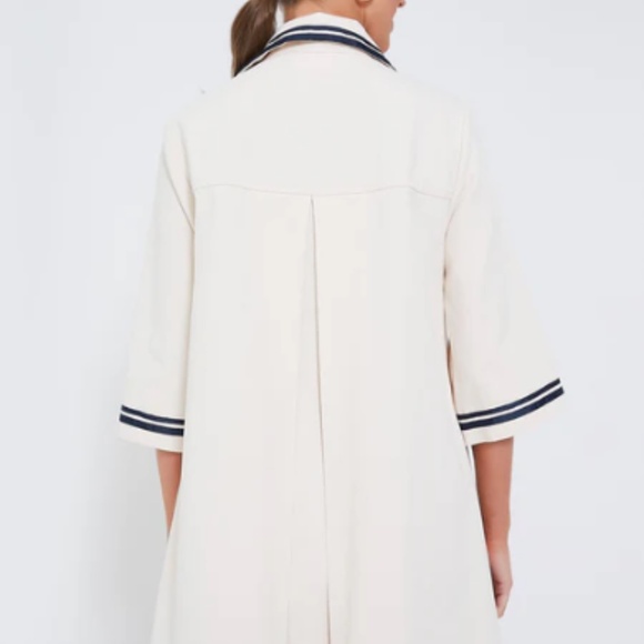 Tuckernuck Pomander Place Gardenia Hart Shirt Dress (S) - Picture 4 of 6